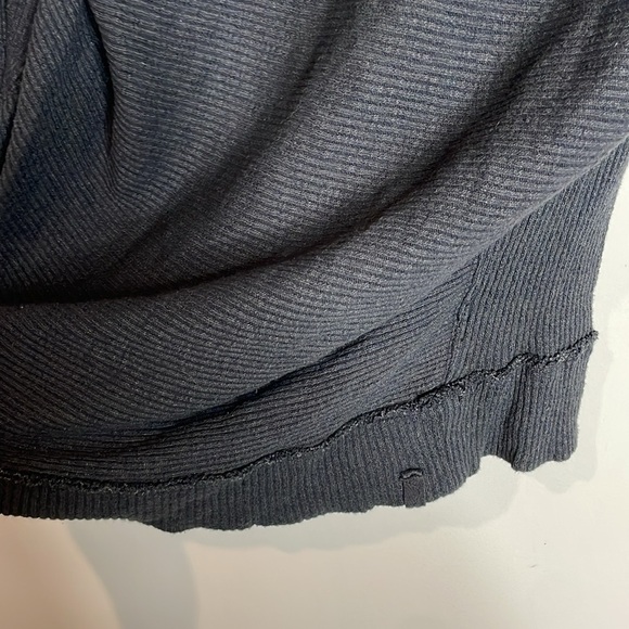 We The Free | Women’s Dark Grey Casey Tunic Ribbed Dress Size Small - Picture 5 of 8